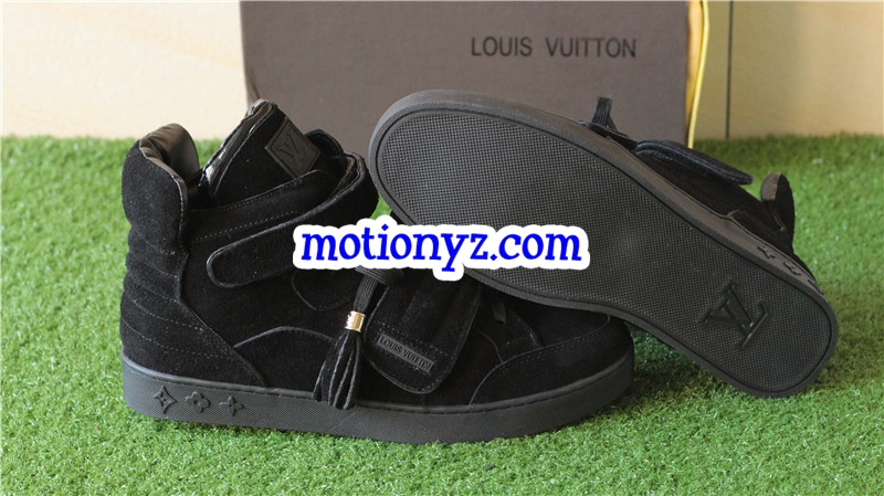 Brand Sneaker High Top Black